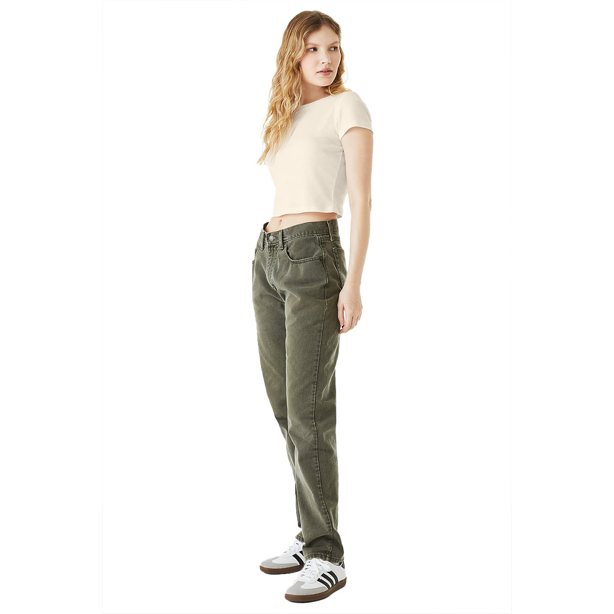 Women's Micro Rib Baby Tee