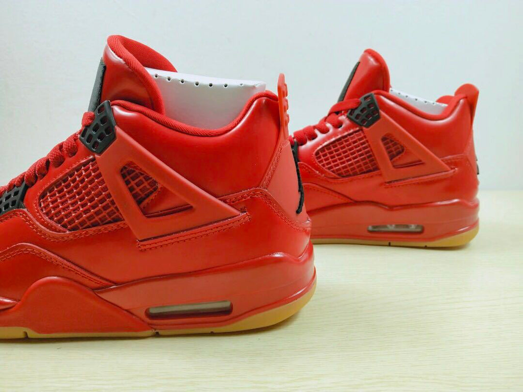 Air Jordan 4 Singles Day Red Sneakers AV3914-600