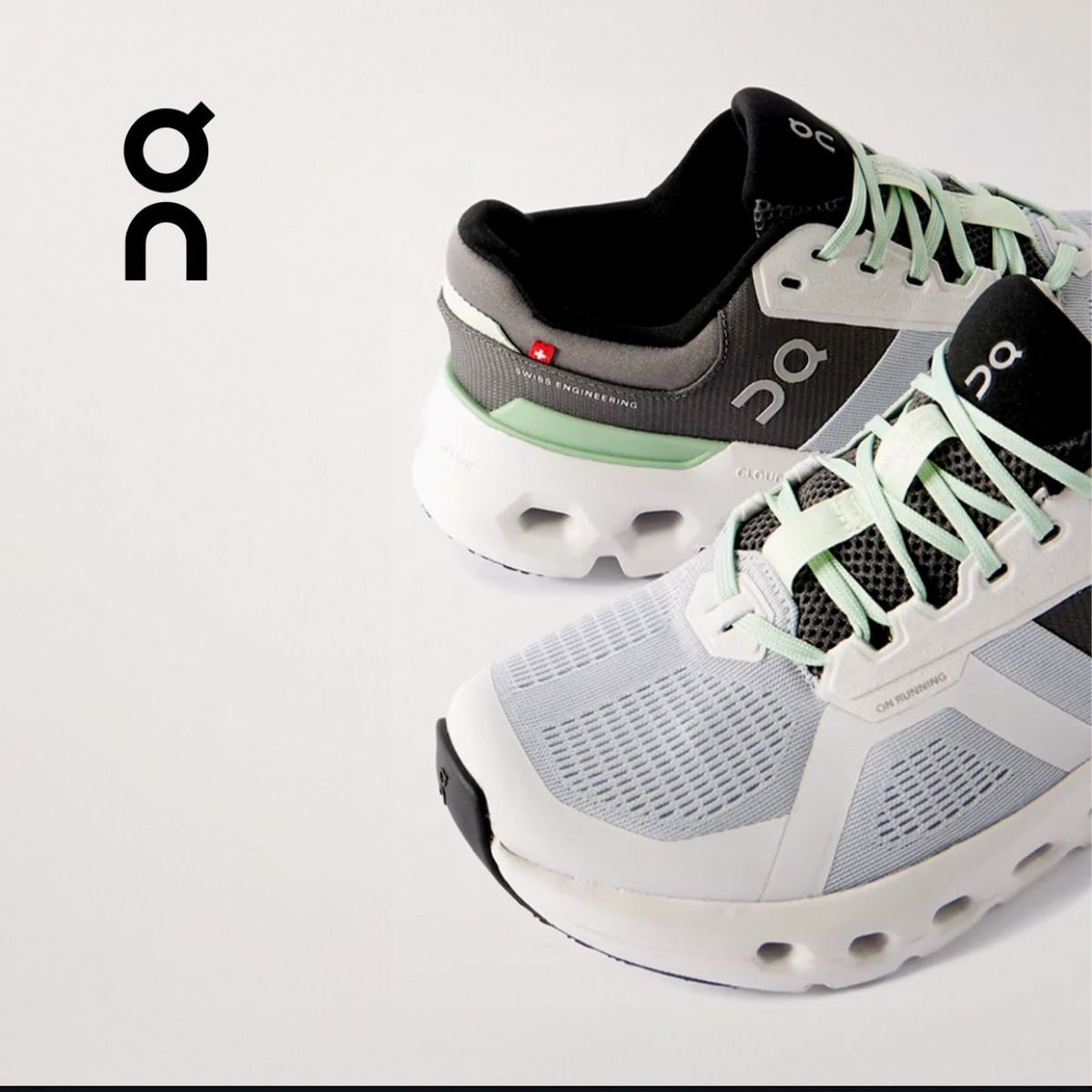 ON Cloudrunner 2 grey and sage