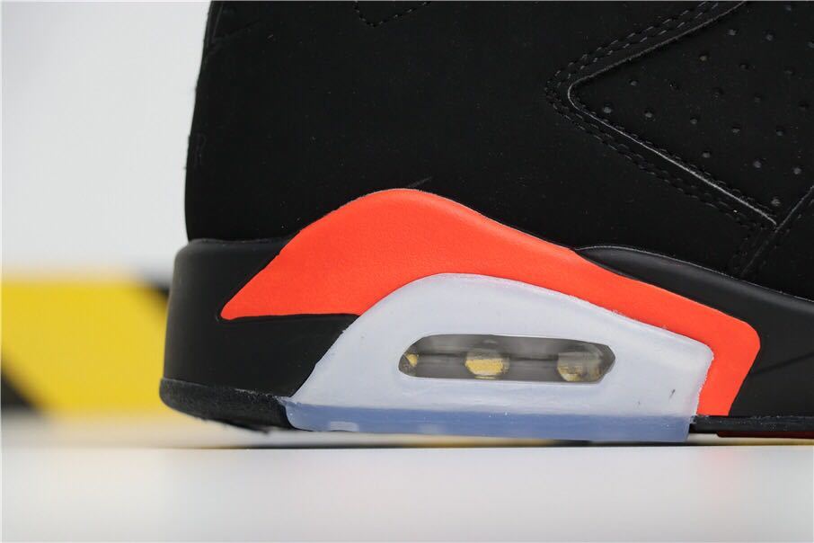 Jordan Air Jordan 6 Infrared Black Red High-Top Sneakers