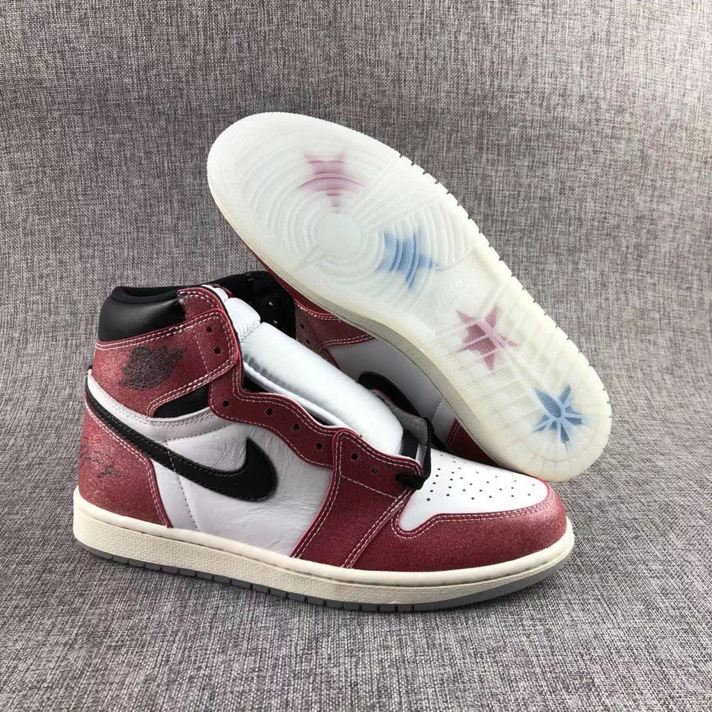 Jordan Trophy Room Air Jordan 1 High OG Sneakers Red White Black DA2728-100