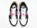 Nike Air Jordan 1 Low Yellow Pink Black Sneakers CW5564-001