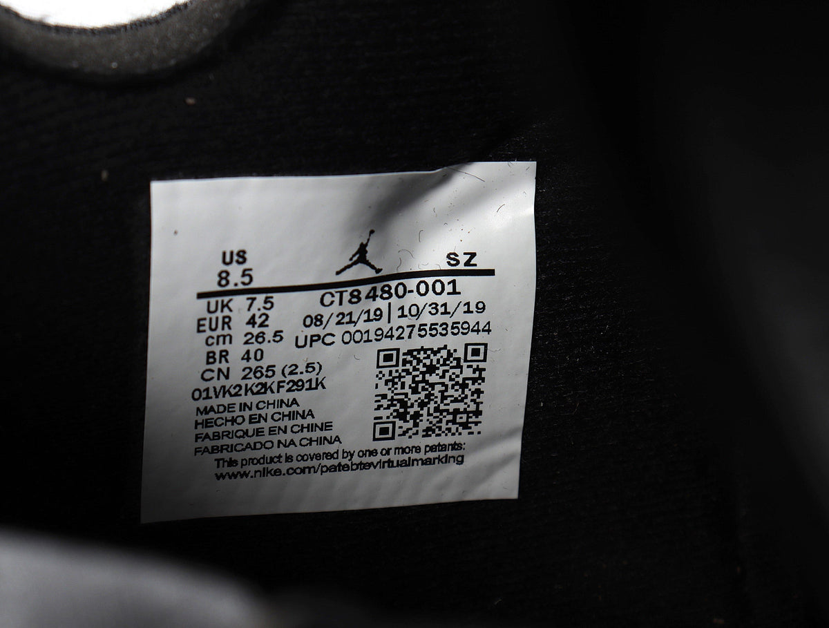 Jordan Why Not Zer0.2 Carbon Black Basketball Shoes CT8480-001