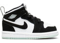 Jordan 1 Mid White Black Teal Tint (TD)