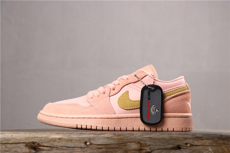 Air Jordan 1 Low Coral Pink Sneakers CJ9216-676