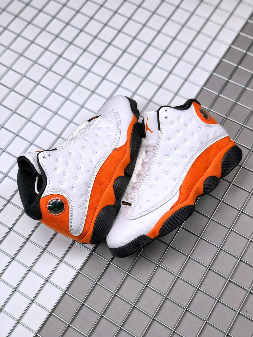 Jordan Air Jordan 13 Starfish White Orange Sneakers 414571-108