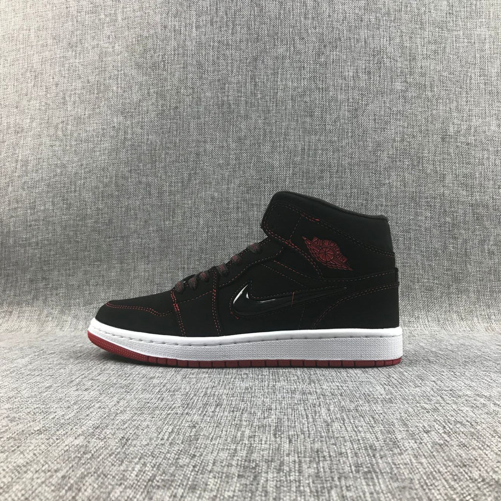Jordan Air Jordan 1 Mid Sneakers Black Red CK5665-062