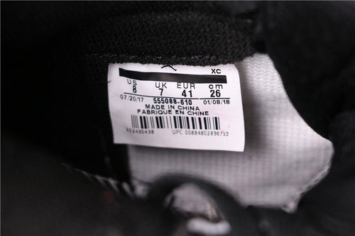 Air Jordan 1 High Bred Toe Black Red White 555088-610