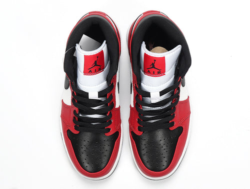 Air Jordan 1 High Chicago Red White Black Sneakers 554724-069