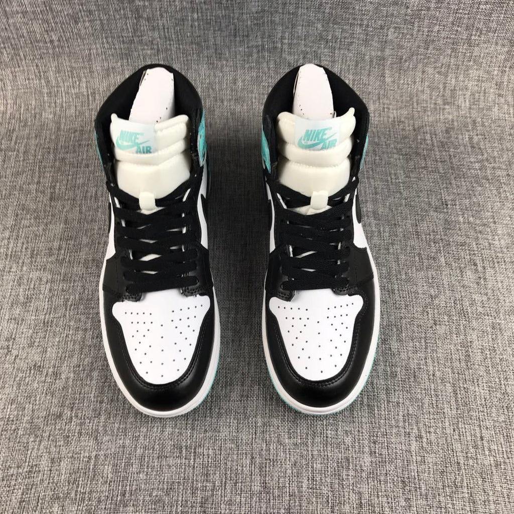 Jordan Air Jordan 1 High Mint Green Black White Sneakers