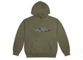 Jordan X Travis Scott Cactus Jack Scribble Hoodie Olive