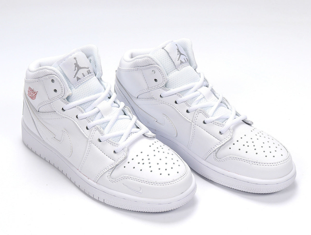 Jordan 1 High White Basketball Sneakers CW7589-100