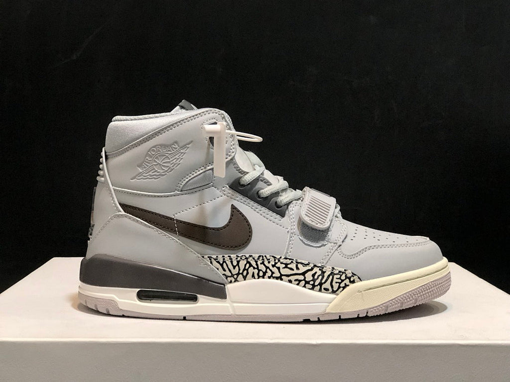 Air Jordan Legacy 312 Grey Cement Men's Basketball Shoes AV3922-002