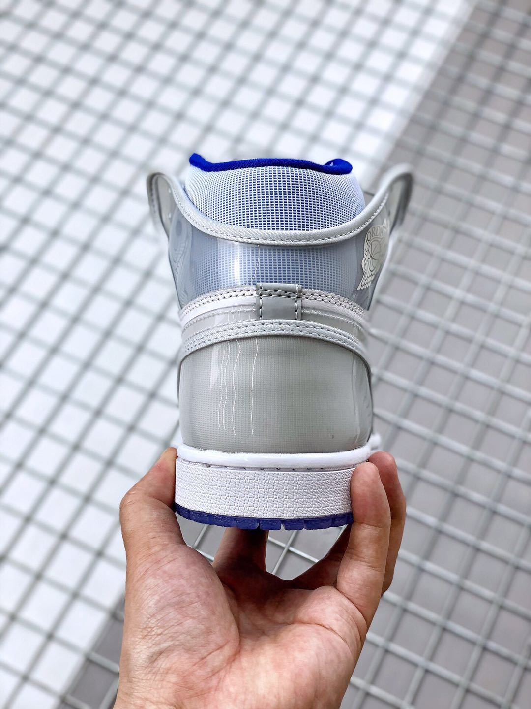 Jordan Air Jordan 1 High Zoom R2T Sneakers White Grey Blue