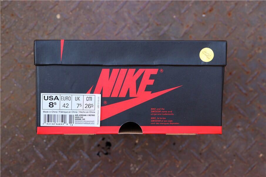 Air Jordan 1 Retro High OG Blue and White Sneakers