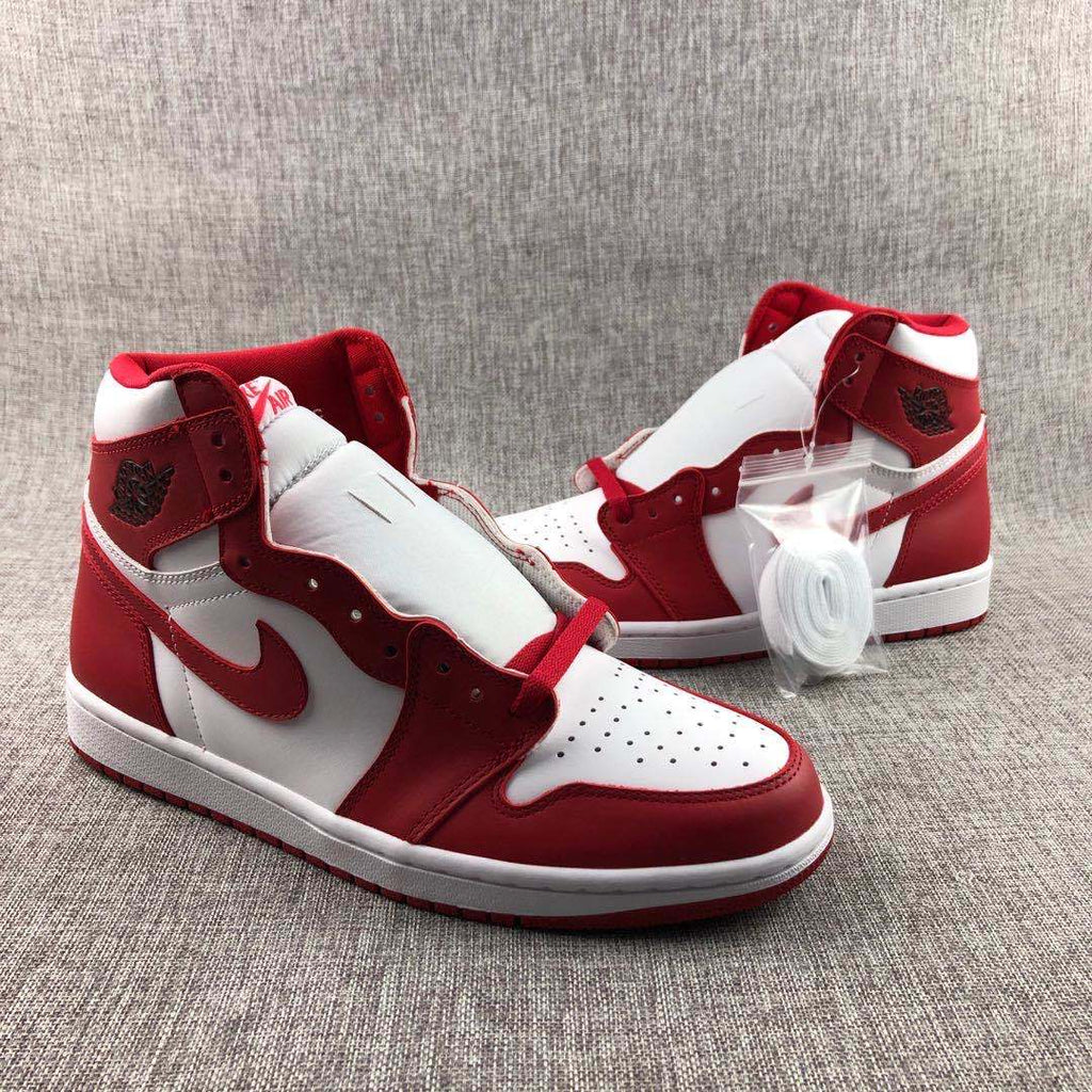 Jordan New Beginnings High-Top Sneakers White Red CT6252-900