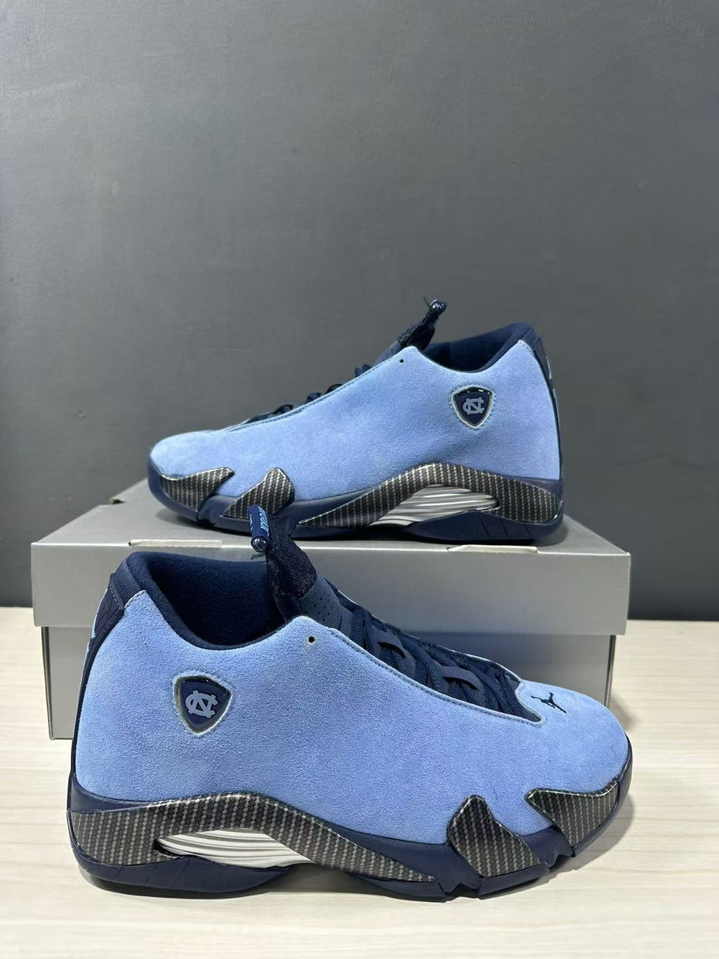Jordan Air Jordan 14 Retro Howard PE Blue Sneakers IF5015-407