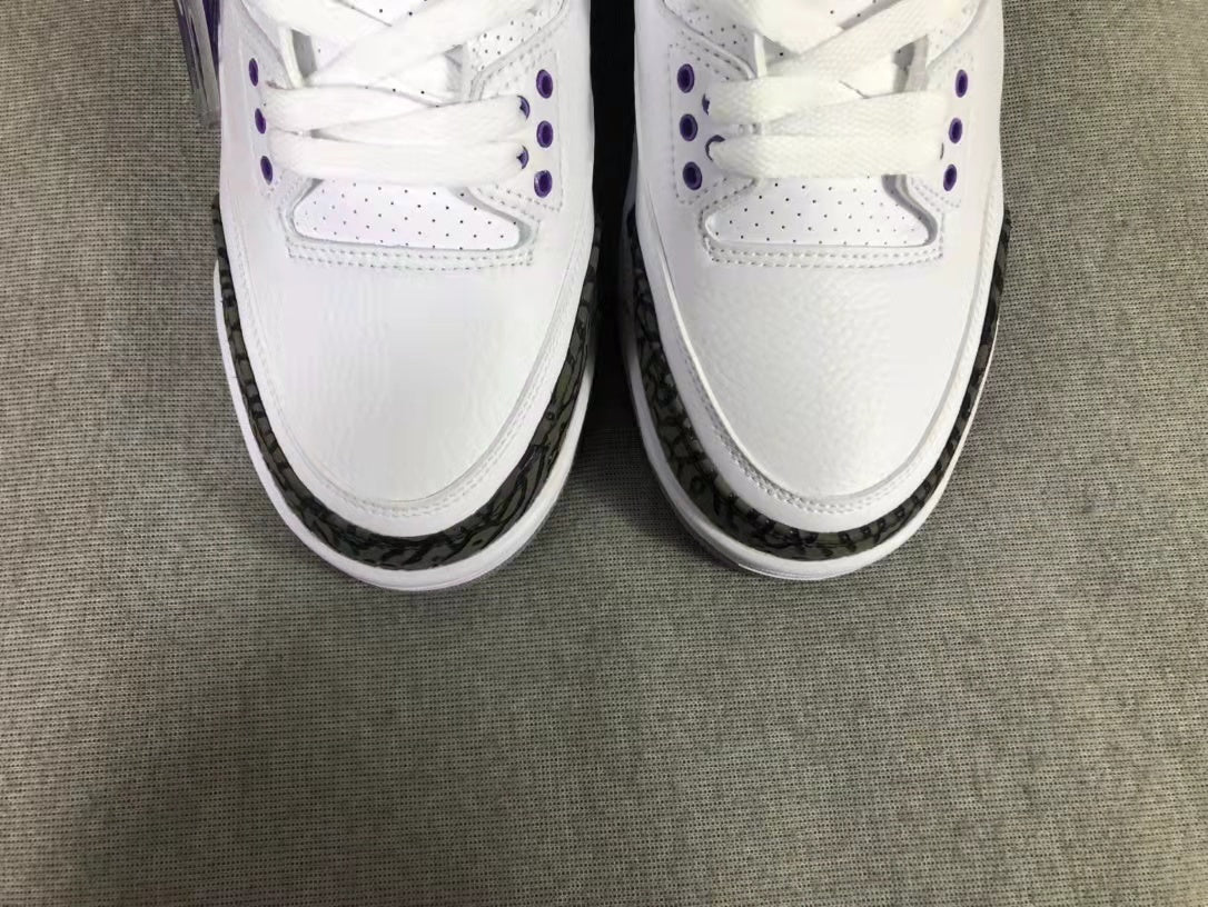 Jordan Air Jordan 3 SE Denim White Purple Sneakers