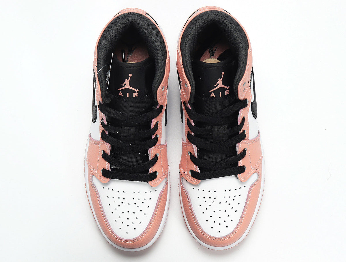 Jordan 1 Low Quartz Pink Sneakers Style 555112-603