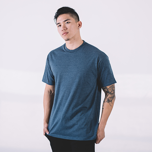 Dual Blend Heather Tee