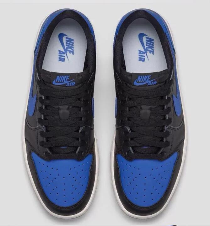Nike Air Jordan 1 Low Royal Blue Sneakers