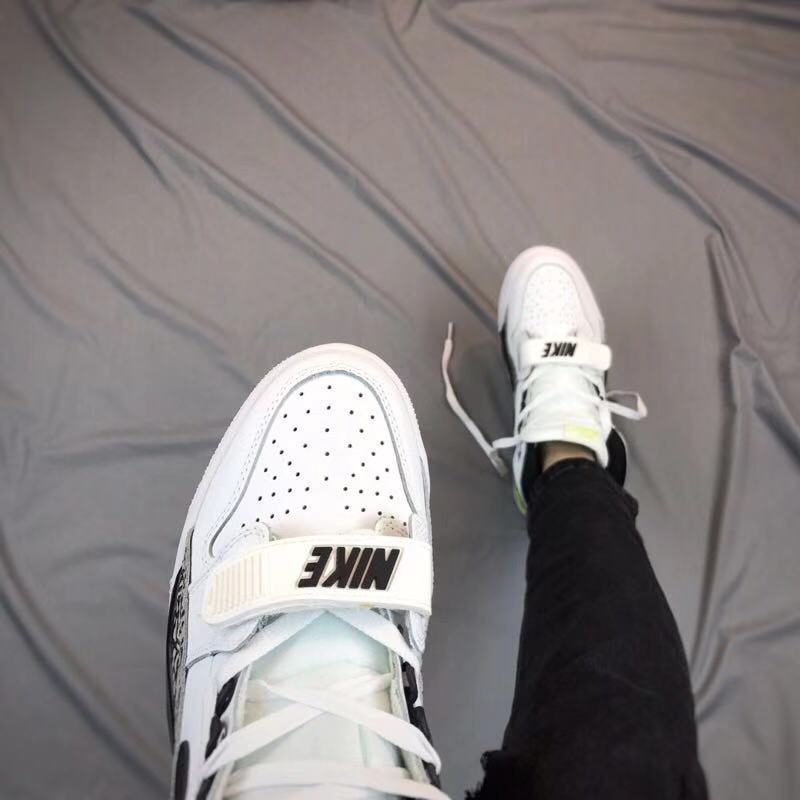 Jordan Air Jordan Legacy 312 High-Top Sneakers White Black Volt