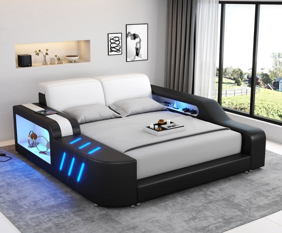 Fusion Smart LED Platform Bed