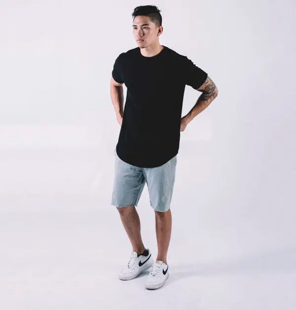 Soft Curved Hem Tee